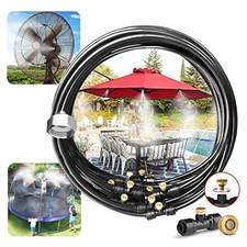 Misting Cooling System, Pre-Assembled Misting Kit,75FT 27M Misting Line  2...