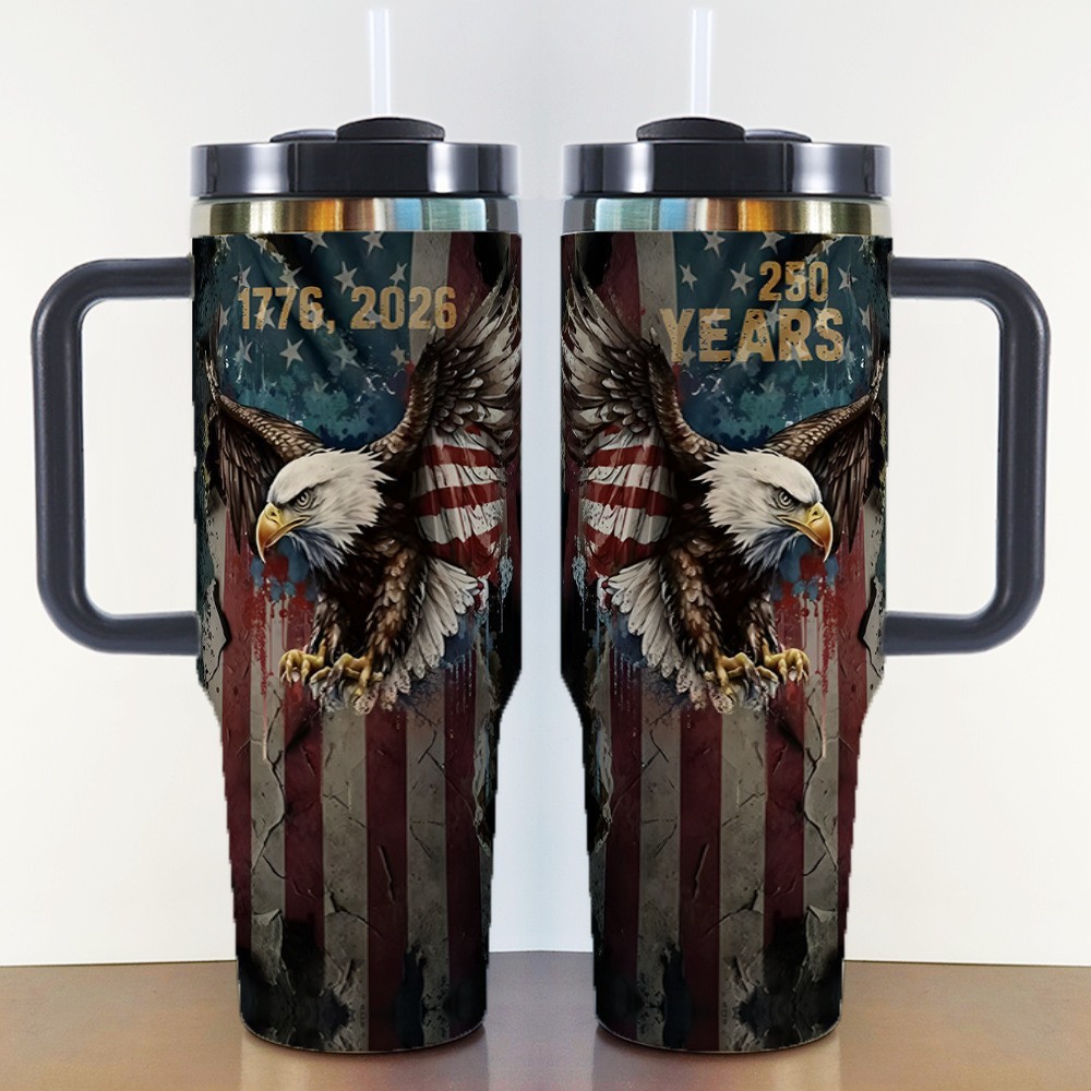 US America's 250th Anniversary 40oz Tumbler – Limited Edition