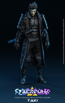 Cyberpunk Samurai Taki Deluxe Futuristic Collection 1/12 Action