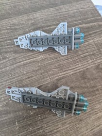 LEGO STAR WARS REPUBLIC ATTACK CRUISER 30053 LOOSE PREOWNED x 2  FREE USA SHIP