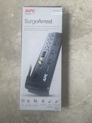 APC P8T3 8-Outlet SurgeArrest 2770 Joules Surge Protectors