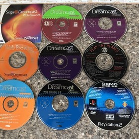 Sega Dreamcast Magazine Demo Web Browser  Disc Lot Of 11 Generator Vol. 1 Fast