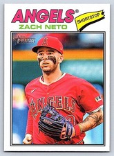 ZACH NETO  ANGELS   2026 TOPPS HERITAGE SP #188