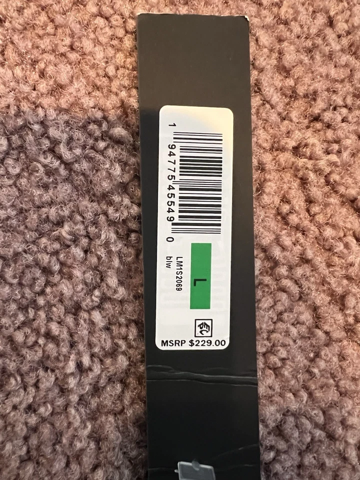 Suéter Karl Lagerfeld Hombres Cremallera al Hombro - Blanco y Negro Talla Grande Nuevo Foto 4 de 4