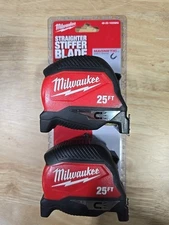 Milwaukee 25' Magnetic Compact Tape Measure (2 Pack) - 48-22-1025