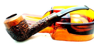 Pipa de billar doblada rústica vintage John Kent London Estate buen estado