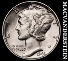 1944 Silver Mercury Dime - Choice Gem Brilliant Uncirculated++++  #i1373
