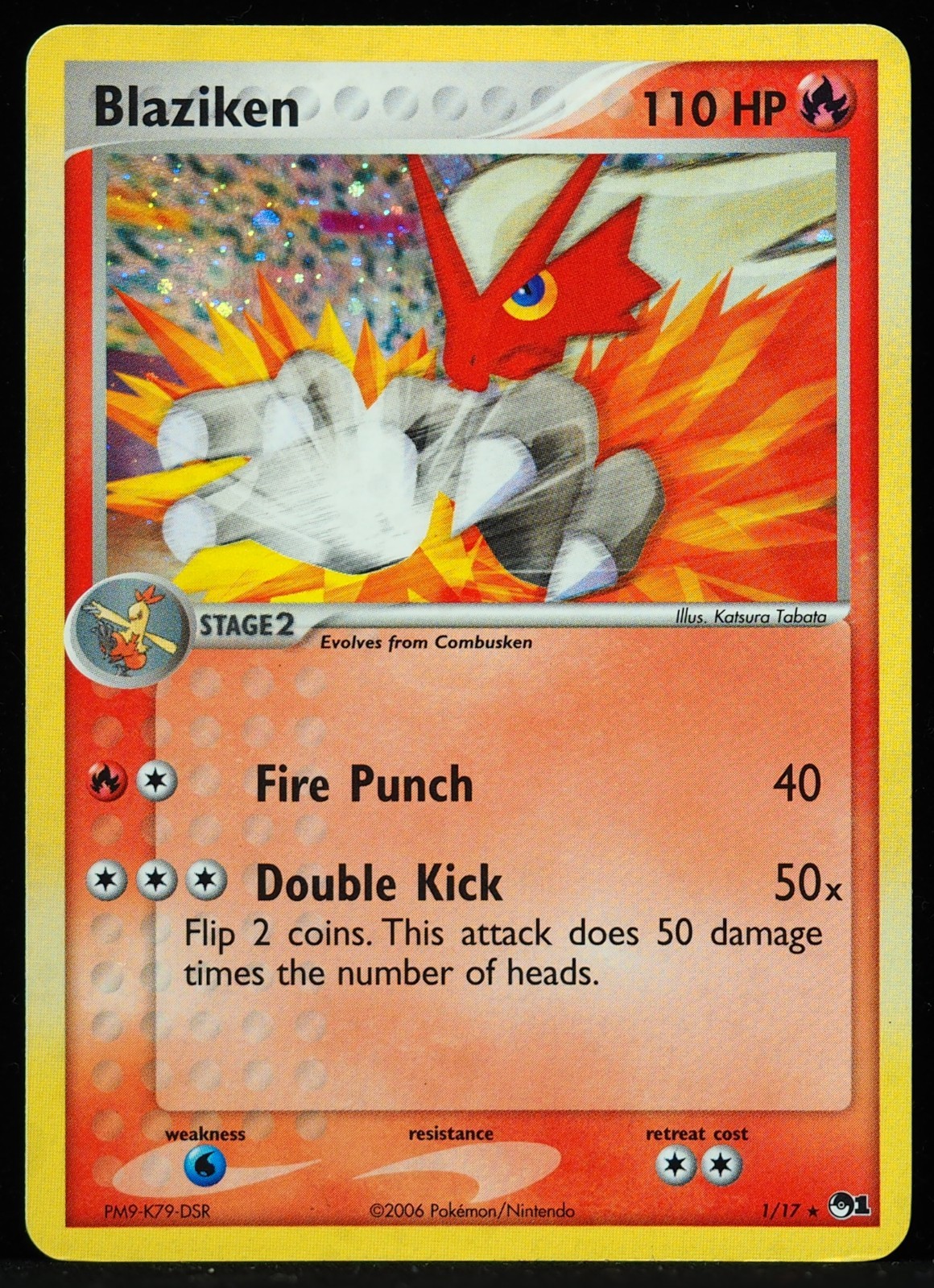 Blaziken #1/17 POP Series 1 NM/VLP Pokemon Card