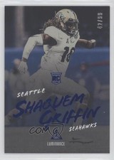 2018 Panini Luminance Rookie Blue Luminance 42/99 Shaquem Griffin #116 0r2f