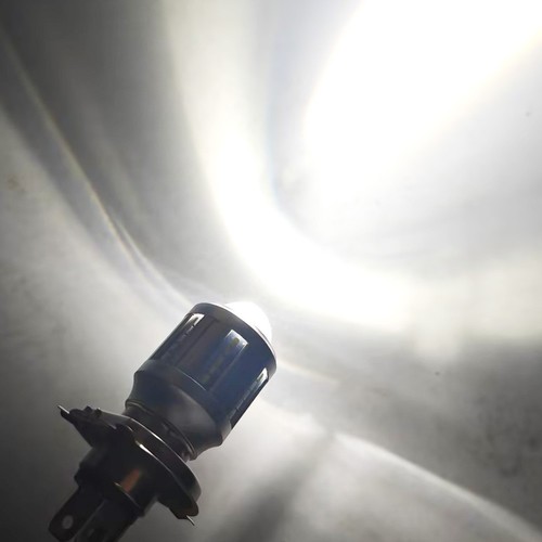 AUXITO Motocicleta H4 Bombillas LED Blanco Amarillo Luz de haz alto/bajo Brillante - Imagen 5 de 16