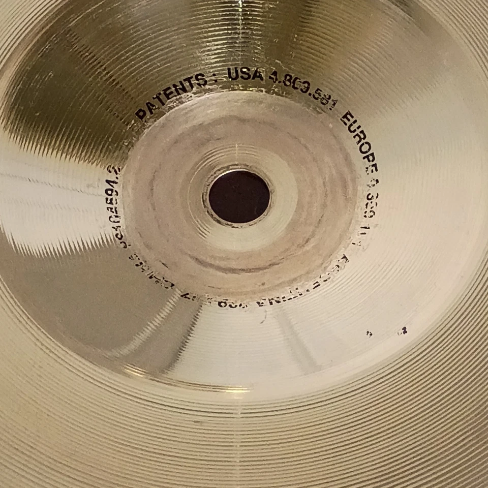Platillo Paiste Sound Formula Reflector 16" Full Crash - Raro - Hecho en Suiza Foto 2 de 4