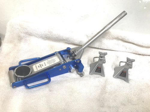 U.S. General Miniature Aluminum Racing Jack & Stands -Collectible Display