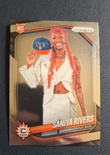 2025 Panini Prizm WNBA - Rookie Variation Saniya Rivers #150 (RC)