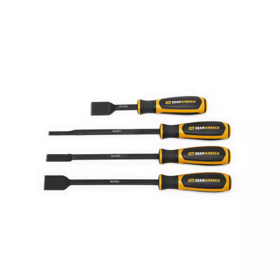 Dual Material Wide Scraper Set (4-Pieces)