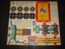 DÉCOUPAGE BOLIDES D'AUTREFOIS SHELL 16 RENAULT 1898