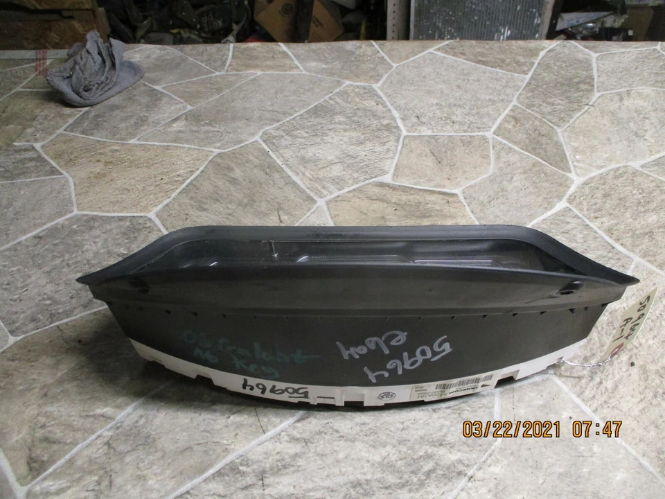 🥇 06 2006 MITSUBISHI GALANT SPEEDOMETER GAUGE INSTRUMENT CLUSTER 4 CYL ASSEMBLY - Image 4 of 4