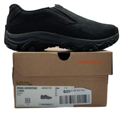 Merrell Men's Moab Adventure MOC Hiking Shoe 7.5 W