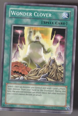 YU-GI-OH Wonder Clover Common englisch RGBT-EN049 Wunderklee
