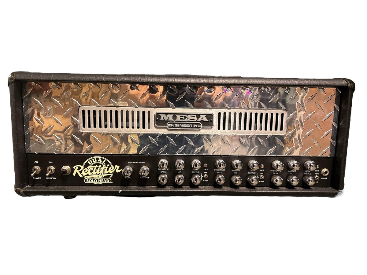 その他 mesa/boogie dual rectifier solo head Mesa Boogie Dual Rectifier Solo Head 3-Channel 100-Watt