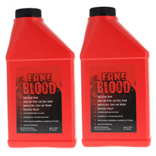 Fake Blood - 2 PACK, 2 16 Oz Pints of Stage Blood for Vampire Monster Makeup