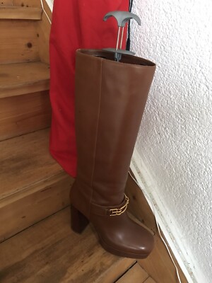 Lederstiefel Bally Camel