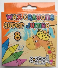 wachsmalstifte jumbo, dicke wachsmalstifte, 8...