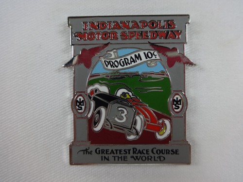 1911 Indianapolis 500 Program Cover Collector Lapel Pin Ray Harroun Marmon Wasp - Picture 8 of 9
