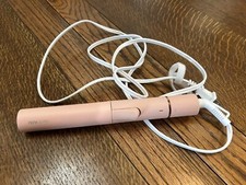 Novus Pro 25 Watt 240 Volt Pink 9 inches Travel Size Curling Iron Model NV510