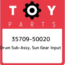 35709-50020 Toyota Drum sub-assy, sun gear input 3570950020, New Genuine OEM Par