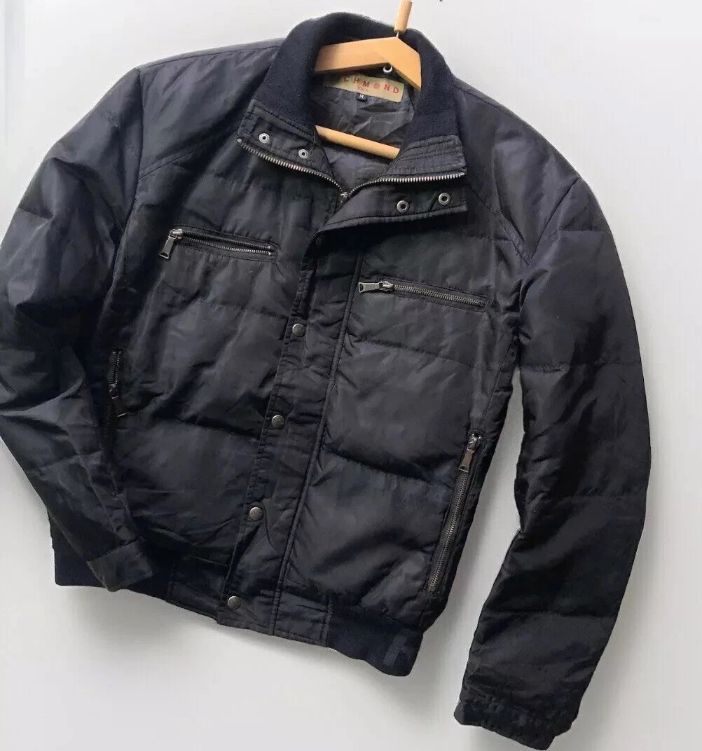 Vintage Richmond down Puffer Jacket – Black – Men’s Size M 80th -90th