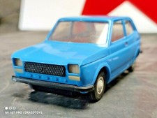 VINTAGE PIKO FIAT 127 MECHANIK ANKER TOY CAR FRICTION 1/20 GERMANY DDR GDR WORKS