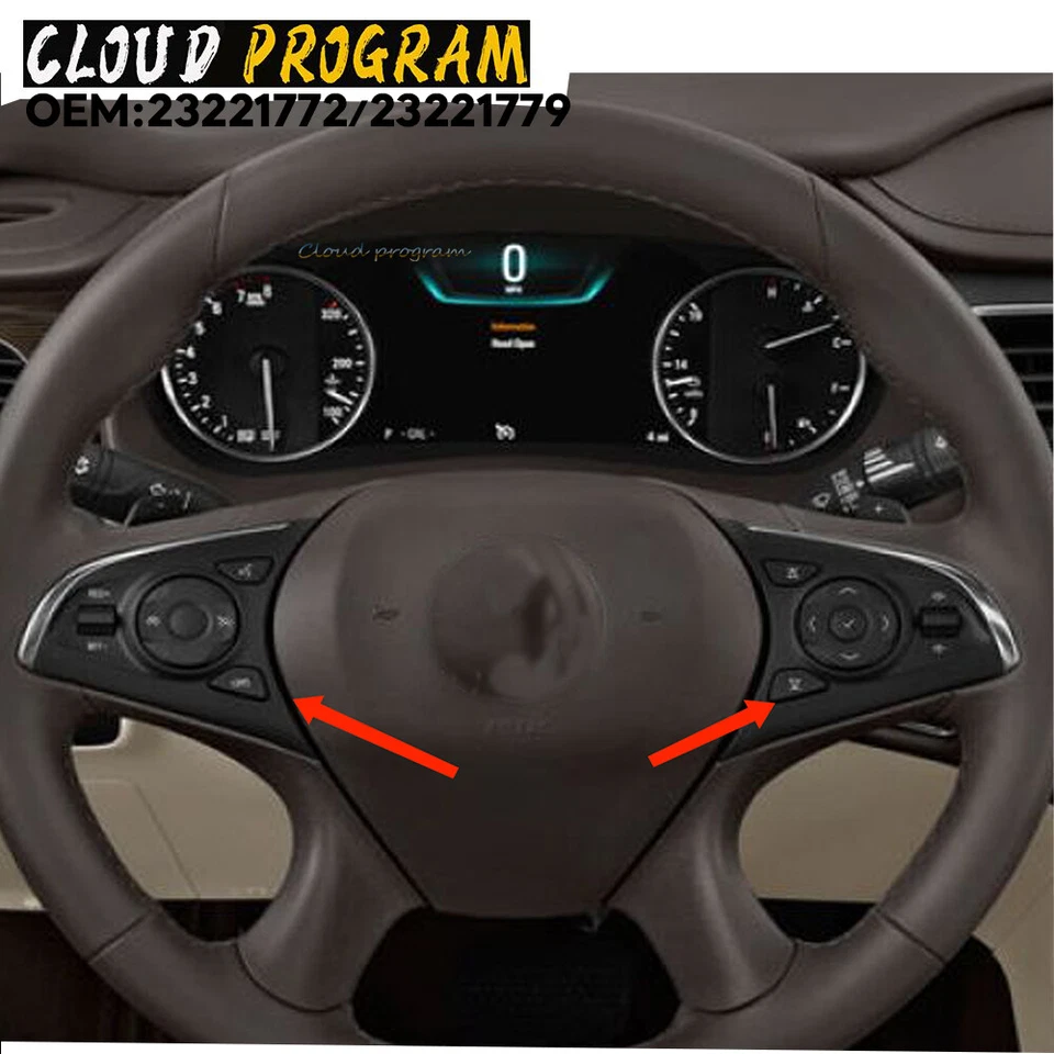 NEW 23221779 23221772 Avenir Steering wheel button FOR Buick Lacrosse 2017-2021 Foto 4 de 4