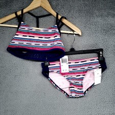 GOSSIP GIRL Girls Sz 10 Fashion Swimsuit 2 piece Bikini Aztec NWT