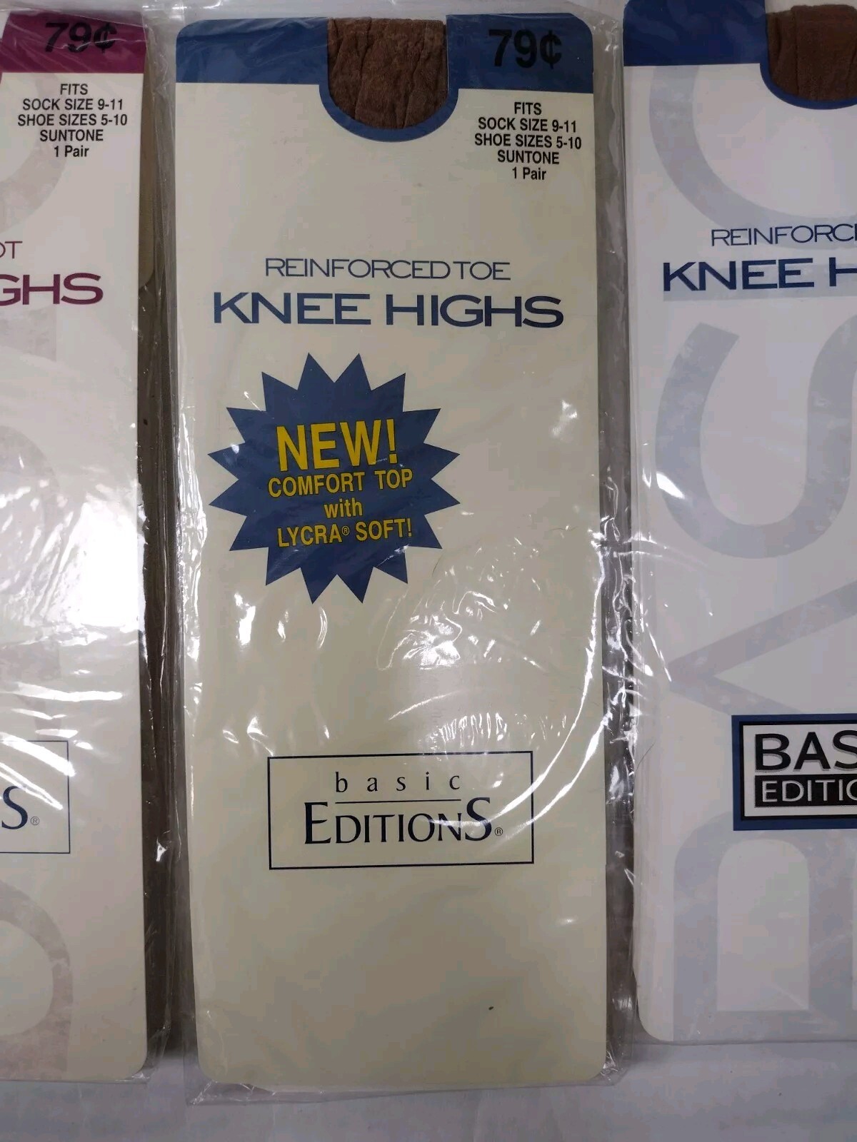 Vintage Nylons Kmart Basic Editions ComfortTop Kn… - image 4