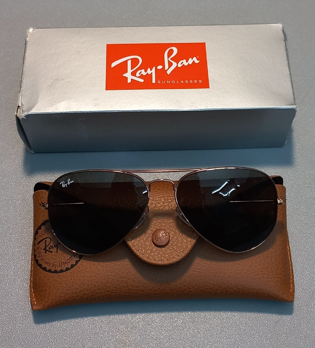 めーん Ray-Ban Aviator ORB3025 5884 Sunglasses Unisex F:Rose Gold/L:Dark