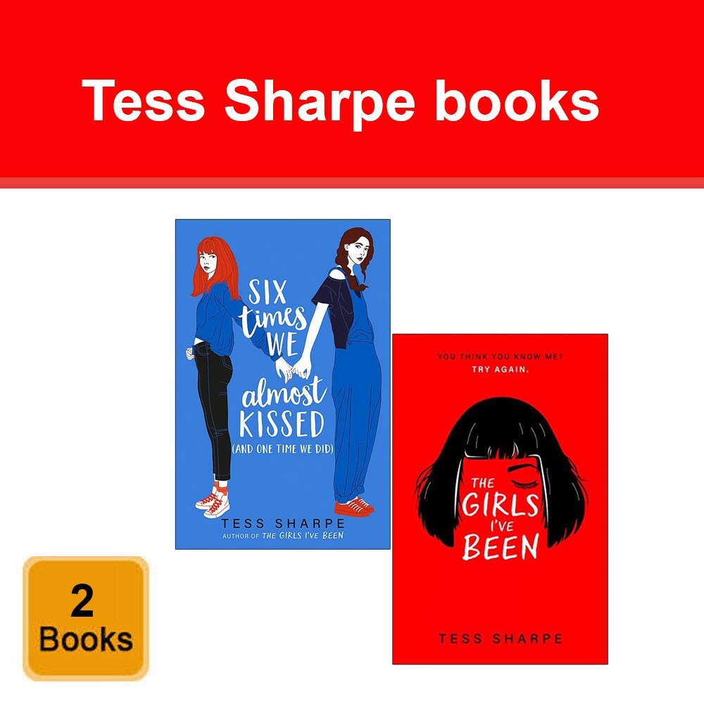 Tess Sharpe Collection 2 Books Set Six Times We Almost Kissed, Girls I've Been