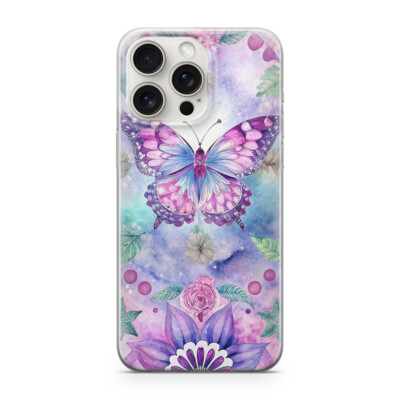 Sunny-Case Handyhülle Schmetterling Lila Nr.463 Schutz für iphone 14 PRO MAX