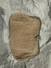 1920s Art Deco Beaded Off White Evening Purse Antique Clutch