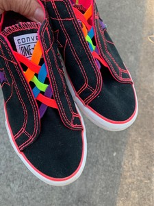 converse one star rainbow