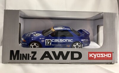 Kyosho MINI-Z AWD CALSONIC SKYLINE R32 GT-R 1990 #12 MA-020