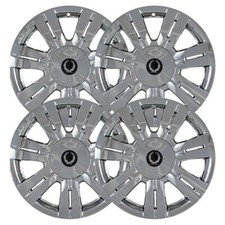 Set Of 4 Chrome 18 Inch Impostor Wheel Skins For 10-16 Cadillac Srx Rim Covers