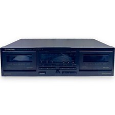 Pioneer CT-W350R Stereo Cassette Deck Powers Up, Read Description For Parts