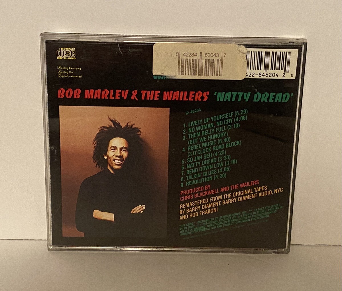 BOB MARLEY & The Wailers NATTY DREAD Island Tuff Gong MINT CD | eBay