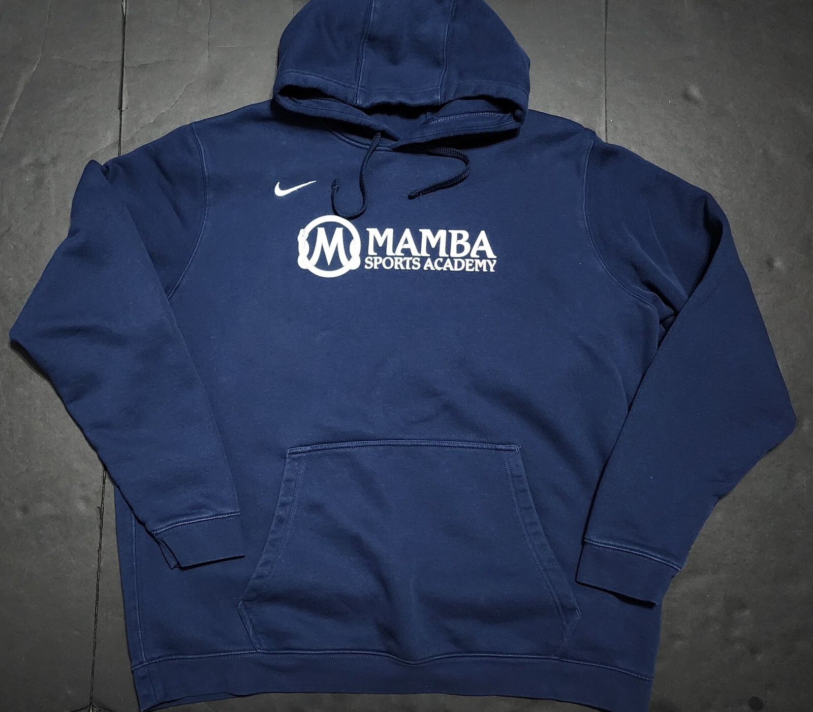 Rare Nike Mamba Sports Academy Kobe Bryant Hoodie Blu… Gem