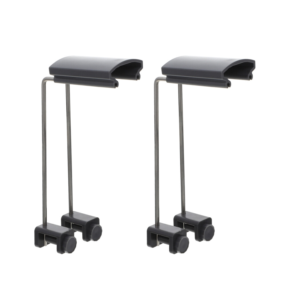 2 Pcs Tall Aquarium Led Light Brackets Riser Fish Tank Lamp Holder Water Plant