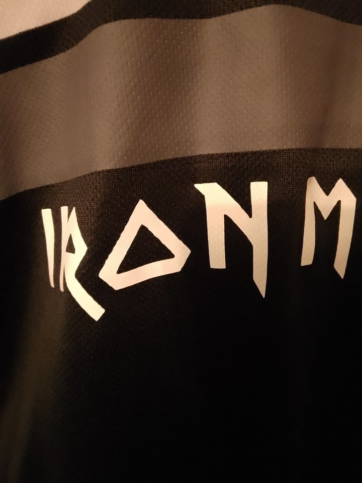 Iron Maiden Football Shirt Adult Medium In Good Clean Condition eBay