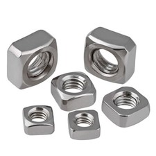 Square Nuts M3 M4 M5 M6 M8 M10 M12 To Fit Metric Bolts Screw Stainless Steel