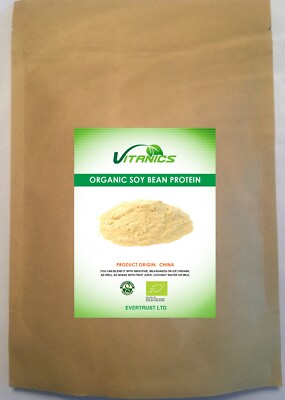Protéine De Soja Isolée Bio 92% Protéine - Complément Alimentaire Neuf, Marque EverTrust, Origine Chine