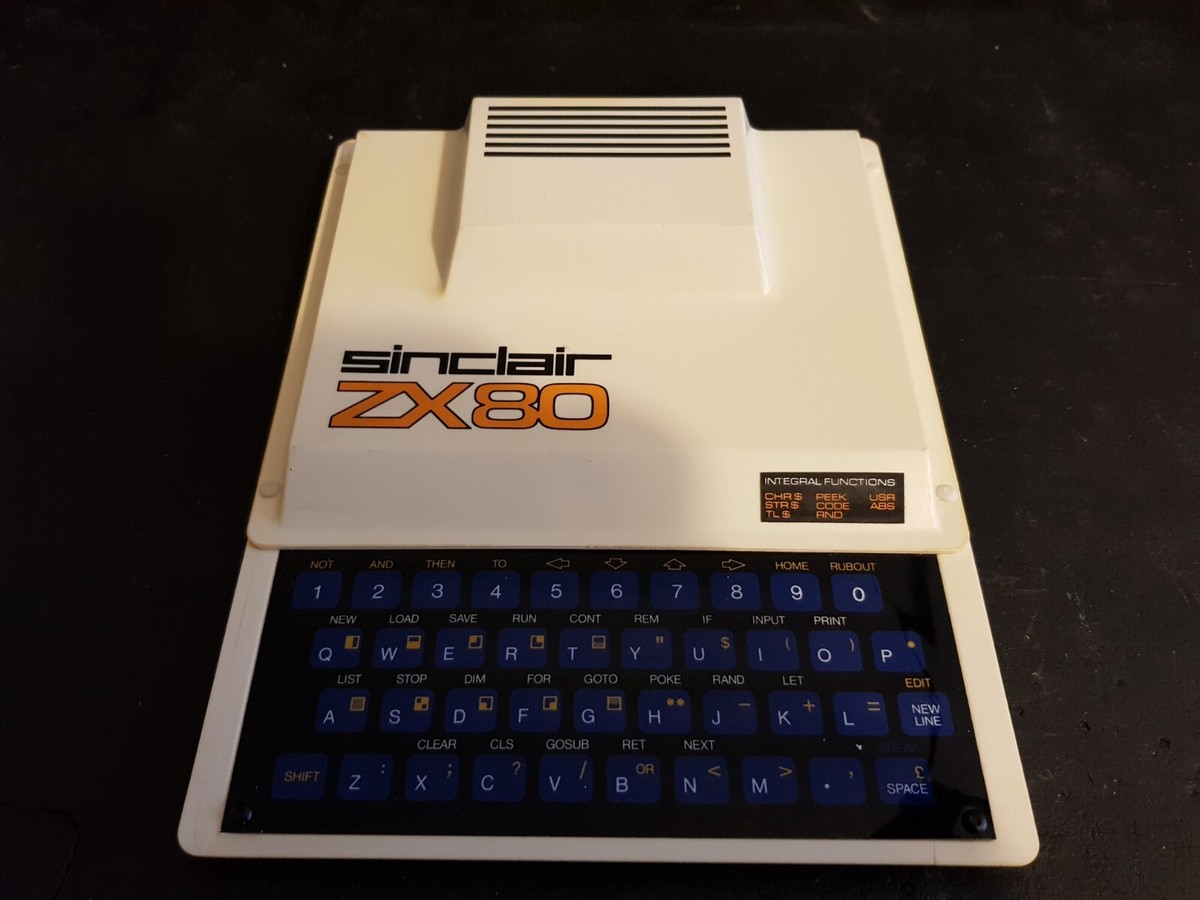 ULTRA RARE VINTAGE SINCLAIR ZX80 COMPUTER SYSTEM (VGC) | eBay UK