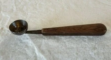 Antique 6" Melon Baller Carbon Steel with Wood Handle Made in France